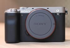 Image of Sony A7C Full Frame Mirrorless Camera - Silver Body + Neewer Dummy Battery