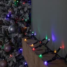 Image of 29.9m Set of 300 Connectable Max String Lights with Multi-Coloured LEDs