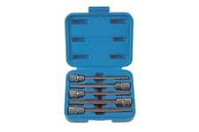 Image of Laser Tools Long Series Torx Star Socket Set 3/8"D 5pc Inc E4 E5 E6 E7 E8 - 6782