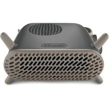 Image of Delonghi 2400W Capsule Fit Fan Heater – Compact, Quiet & Portable – Grey