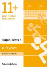 Image of 11+ Non-Verbal Reasoning Rapid Tests Book 3 for GL and CEM: Year 4, Ages 8-9