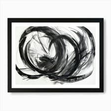 Image of Abstract Painting 605 Art Print Framed Wall Art Poster Canvas Print Picture