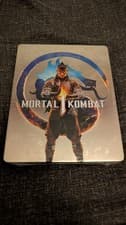 Image of STEELBOOK ONLY Mortal Kombat 1 PS5/Xbox Series X Limited Edition IN VG COND