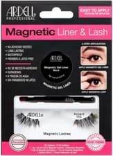 Image of ARDELL MAGNETIC LASH & LINER FALSE EYE LASH KIT REUSABLE WATERPROOF - BLACK