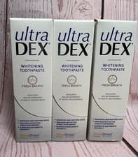 Image of UltraDEX Whitening Toothpaste 3x 75ml *LAST STOCK*