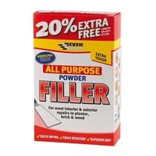 Image of Everbuild All Purpose Powder Filler 1.5kg White + 20% EXTRA FREE