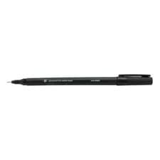 Image of 5 Star Office Permanent Marker Fine Tip 0.5mm Line Black (Pack of 10)