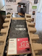 Image of Tower T17190 Vortx 11L Dual Layer Air Fryer