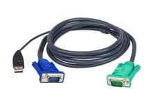 Image of Aten KVM 1.2M Cable For Keyboard Video Mouse 2L-5201U