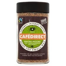Image of Cafedirect Machu Picchu FT Instant Freeze Dried Coffee 100g-8 Pack