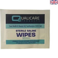 Image of 20 Sterile Alcohol-Free Cleansing Wipes - Gentle & Soothing for Sensitive Skin
