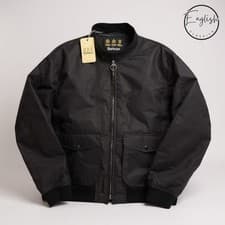 Image of Barbour Hagart Wax Jacket Men’s XXL Black
