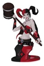 Image of Dc Collectibles Dc Comics Super-Villains: Harley Quinn Bust (Second Edition) [Pa