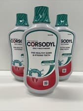 Image of Corsodyl Daily Fresh Mint Alcohol Free Mouthwash 500ml- Pack 3