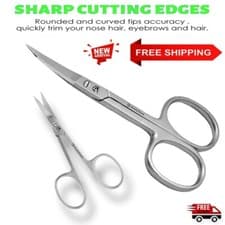 Image of Beauty Nail Scissors | Extra Sharp Nail Scissors | Manicure Pedicure Steel Tools
