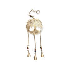 Image of Tree of Life wind chime Hanging decoration With Beads and Bells, Garden, Patio