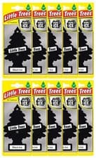 Image of 10x Magic Little Tree Air Freshener Black Ice Scent Fragrance Smell