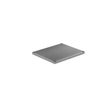 Image of Stainless Steel Commercial Kitchen Table with Adjustable Catering Shelf