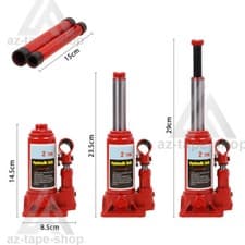 Image of 2 Ton Tonne Heavy Duty Hydraulic Bottle Jack Lifting Ram Car Van Caravan 2000Kg