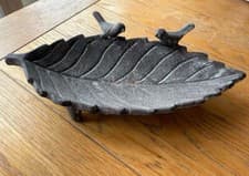 Image of Cast Iron Bird Freder or Bird Bath