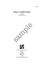 Image of When a Child is Born Choral Score SSA Alan Simmons Music