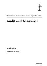 Image of Online Audit and Assurance ACA Professional Level ICAEW Workbook 2025