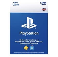 Image of Sony PlayStation Gift Card £20 Fast Delivery PSN