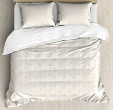 Image of Neutral Color Duvet Cover Set Minimal Forms Branch