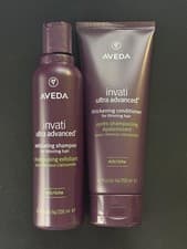 Image of Aveda Invati Ultra Advanced Shampoo Rich and Conditioner Rich -6.7oz/200ml-NWOB