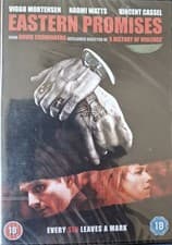 Image of Eastern Promises DVD 2007 Naomi Watts, Viggo Mortensen Cert 18 BRAND NEW SEALED