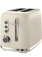 Image of Breville Bold 2 Slice Toaster with High-Lift & Wide Slots | Cream & Silver Chrom