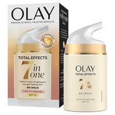 Image of Olay Total Effects SPF15 7in1 BB Cream Moisturiser+Foundation Fair to Medium50ml