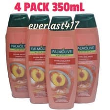 Image of Palmolive Naturals 2 in1 Hydra Balance Shampoo with Peach & Honey 4x 350ML