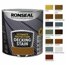 Image of Ronseal Ultimate Protection Decking STAIN - Protect Decking 2.5 L Long Lasting