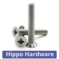 Image of M2 M2.5 M3 M4 POZI COUNTERSUNK MACHINE SCREWS POZIDRIVE BOLTS A2 STAINLESS