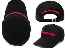 Image of Dsquared2 Iconic Logo Canadian Bro. Baseball Cap Hat