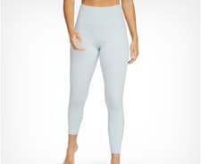 Image of Nike Yoga Luxe Infinalon 7/8 Leggings Women’s Size M Blue Gold CJ4203-471 NWT