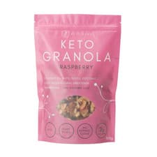 Image of Keto Hana Raspberry Keto Granola 300g Low Carb Breakfast