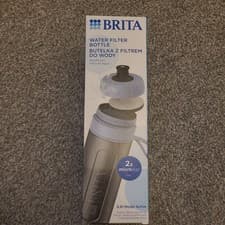 Image of BRITA Sports Water Filter Bottle Active Blue - 600ml 2x MicroDiscs Carbon Filter