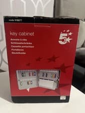 Image of Contractor Quality Trade Tools Key Cabinet Beige 50 Keys Brand New Sealed
