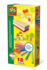 Image of SES Creative 00208 Coloured Chalk With Wiper