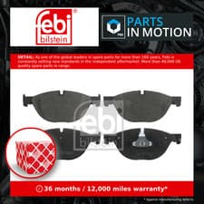 Image of Brake Pads Set Front 16787 Febi 34116775318 34116775322 34116793021 34116851269