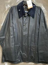 Image of Barbour Men's Bedale Size 40 BNWT RRP £299 Navy