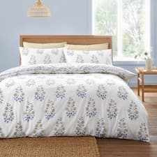 Image of Bianca Eloise Floral 230 TC Cotton Reversible Single Double Super/King Duvet Set