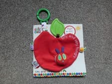 Image of The Tiny And Very Hungry Caterpillar Red Baby Blanket Soother Comforter Hamleys