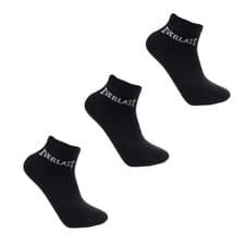 Image of Everlast Kids Quarter Socks 3 Pack Junior Stretch