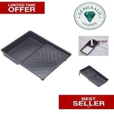 Image of Robust 9" Recycled Plastic Paint Tray for Smooth Applications and Easy Wash