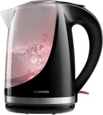 Image of Daewoo 1.7L Cordless Kettle with Stainless Steel Lid - Colour Changing Indicator