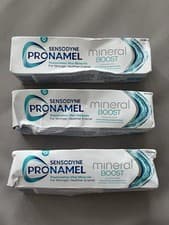 Image of 3 X 75ml Sensodyne Pronamel MINERAL BOOST Enamel Care Toothpaste SEE PICS