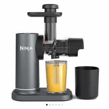 Image of Ninja Cold Press Juicer Machine with 700ml Jug & 1.1L Pulp Container Make Fresh